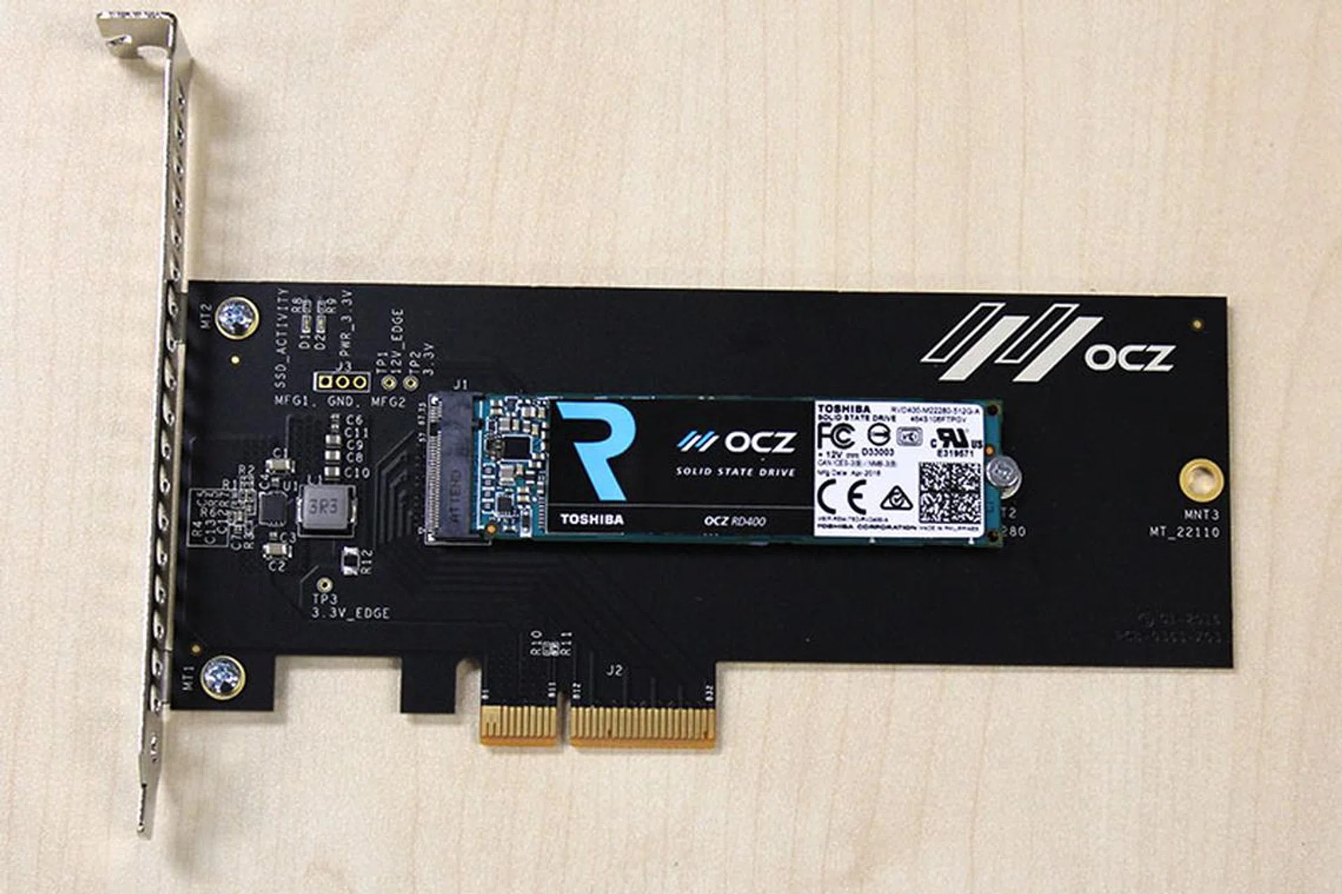 OCZ's first PCIe 3.0 x4 SSD is here and it promises to be nothing less than fast.