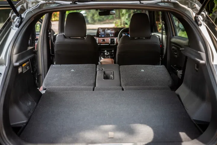 Toyota Urban Cruiser boot space
