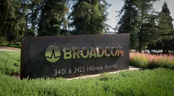 Broadcom Palo Alto Campus entrance