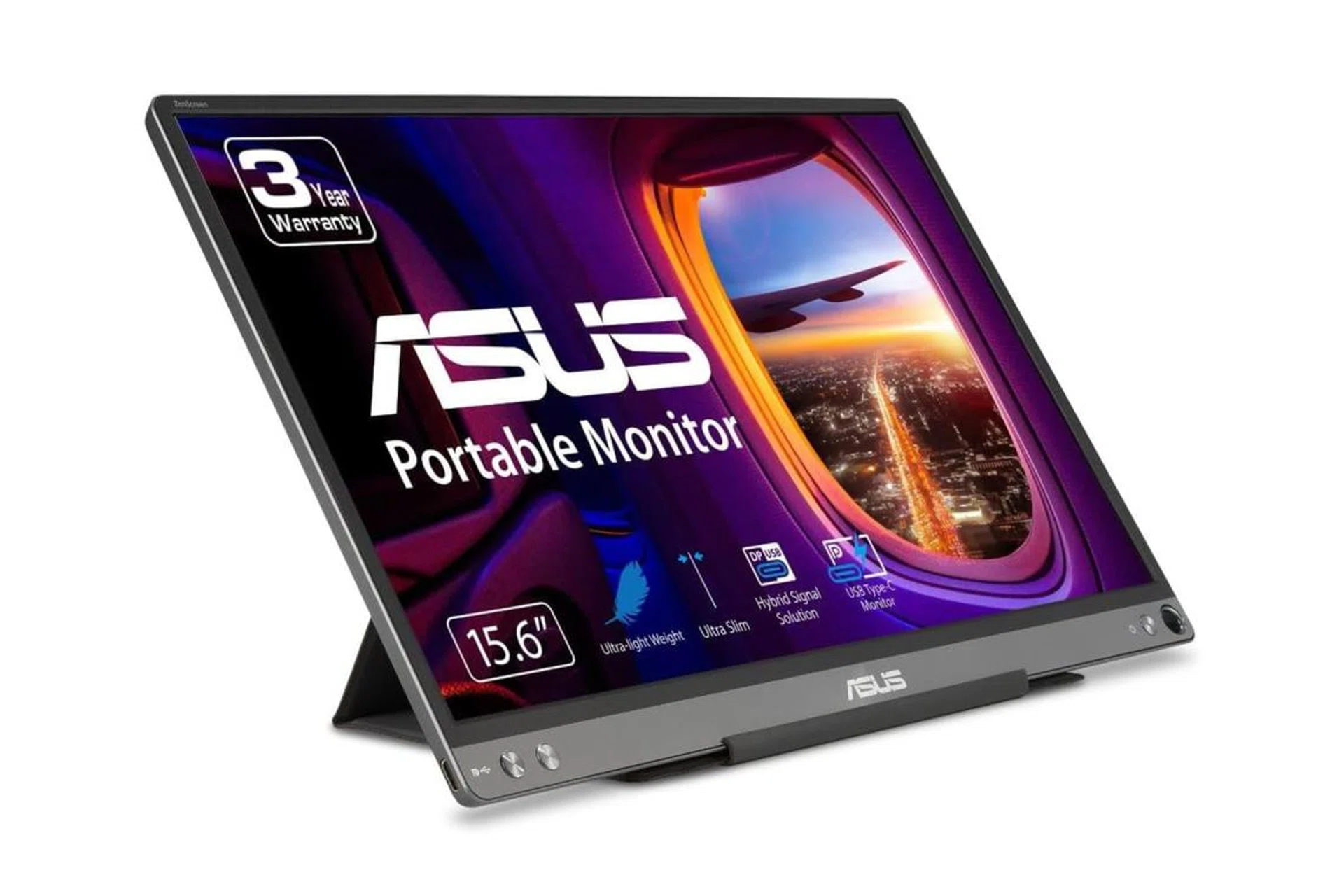 Asus ZenScreen MB16ACE 15.6” Full HD IPS portable USB Type-C Monitor