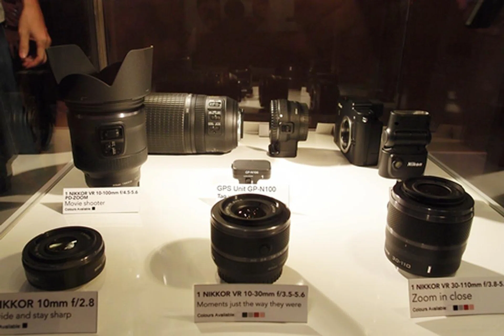 The new 1 NIKKOR lenses and Nikon 1 accessories also make their appearances at the event.