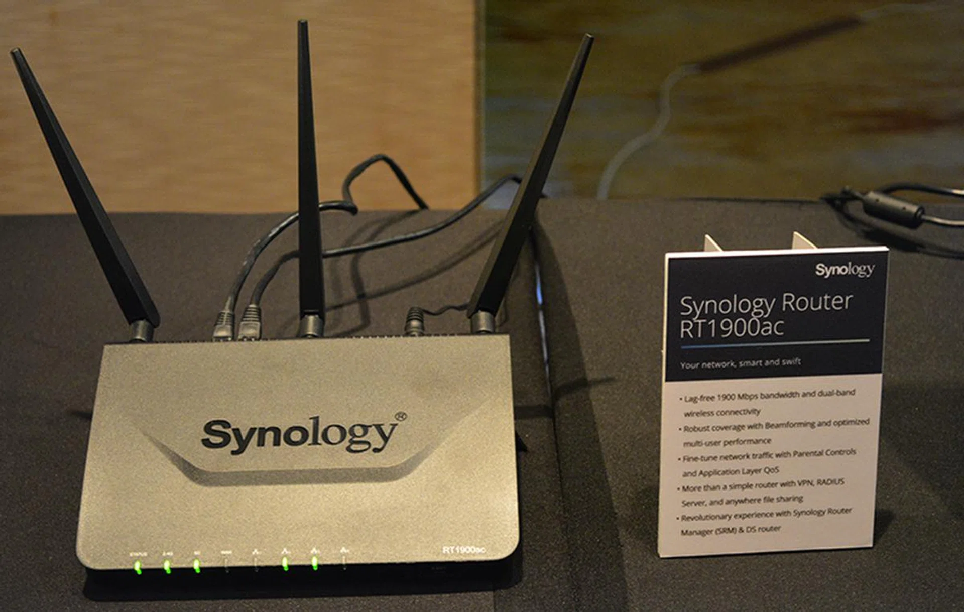 The Synology RT1900ac router is the company's first ever foray into the networking market.