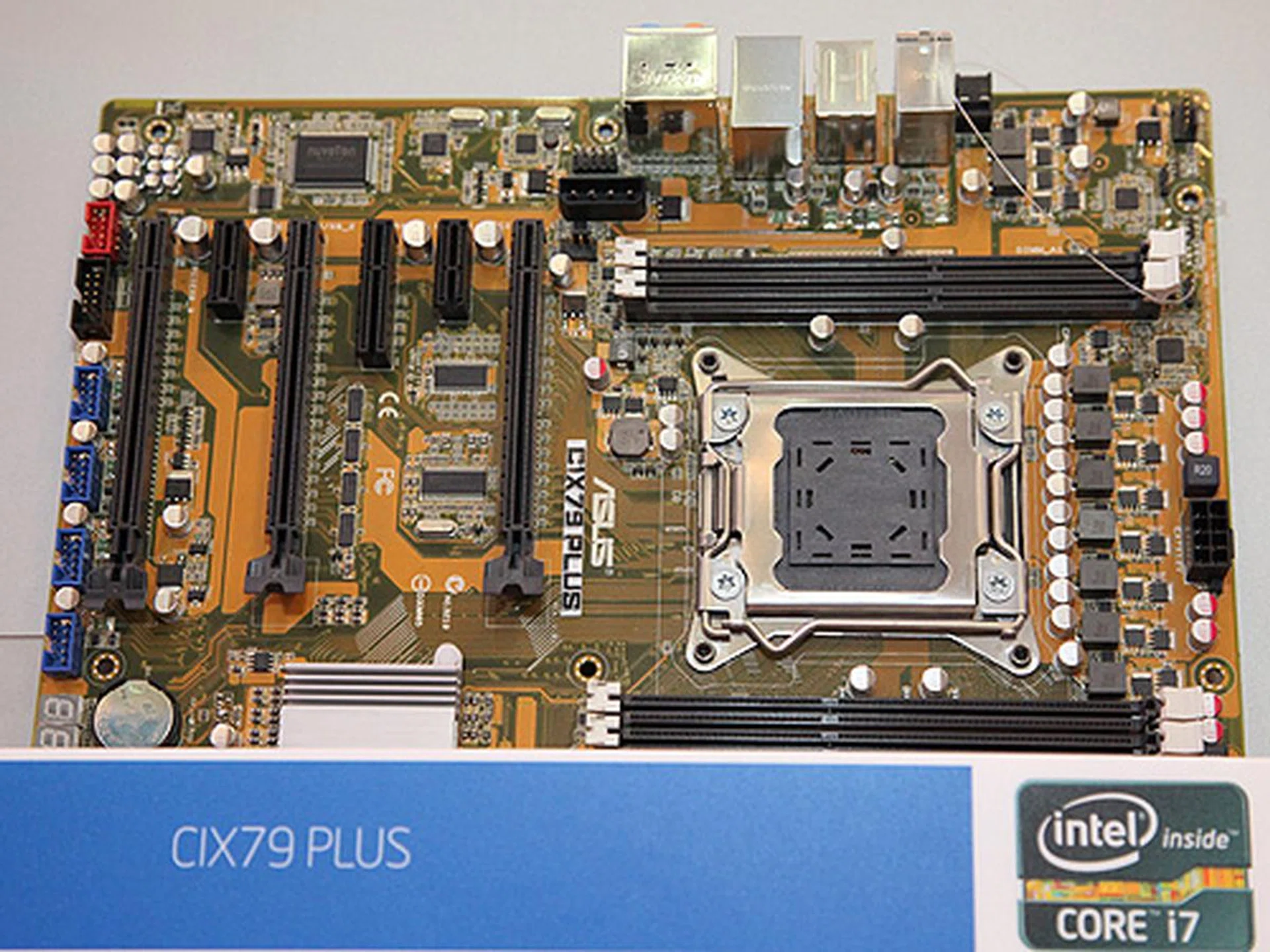 A higher end version of the X79 motherboard from ASUS, with the suffix Plus.