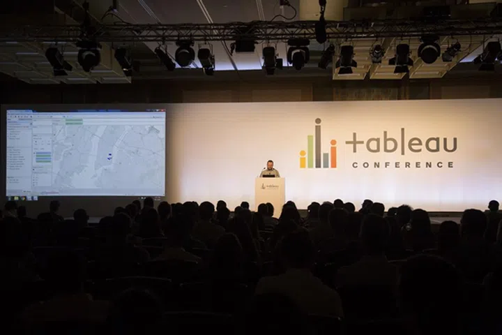 Jesse Calderon, Senior Director of Product Development, who presented the key features of the new Tableau 9.3. (Image source: Tableau Software)
