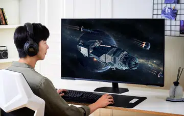 The display has both VESA Display HDR600 and HDR 10+ certification. Image source: Samsung.