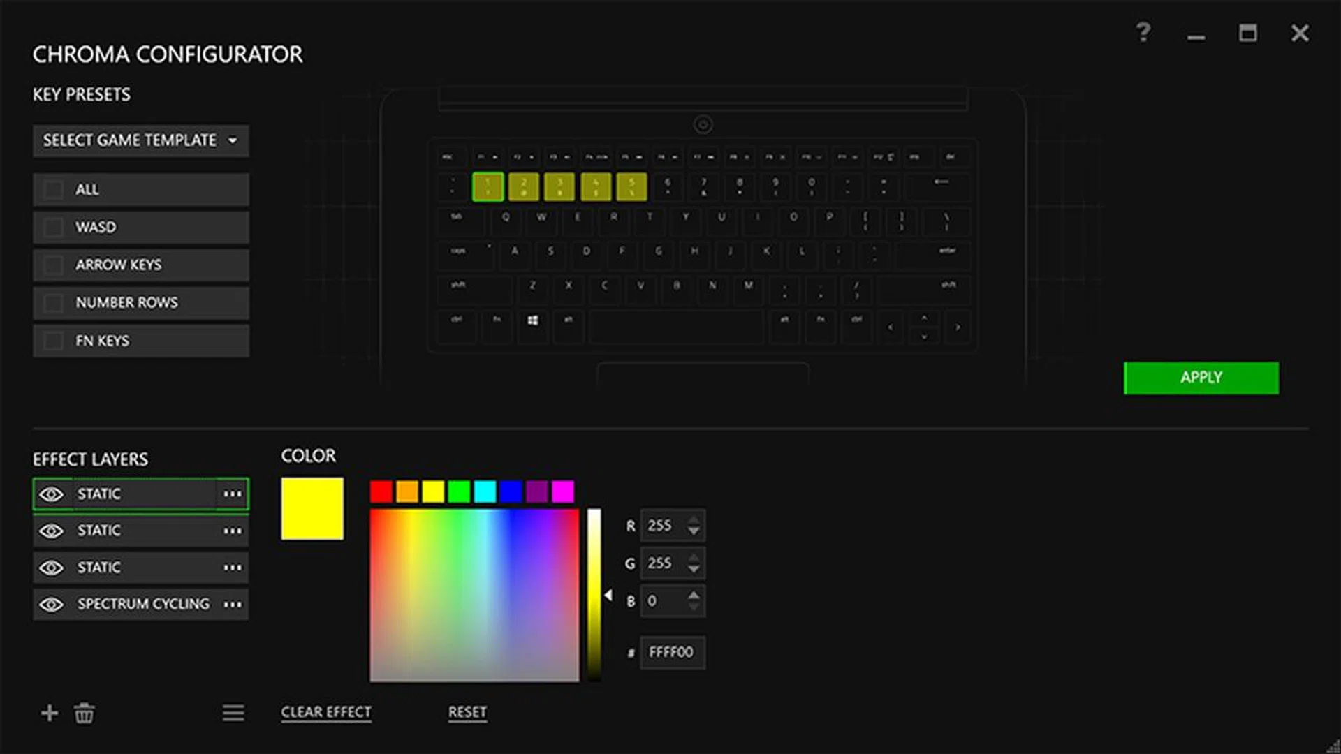 Razer Blade Stealth Chroma configurator