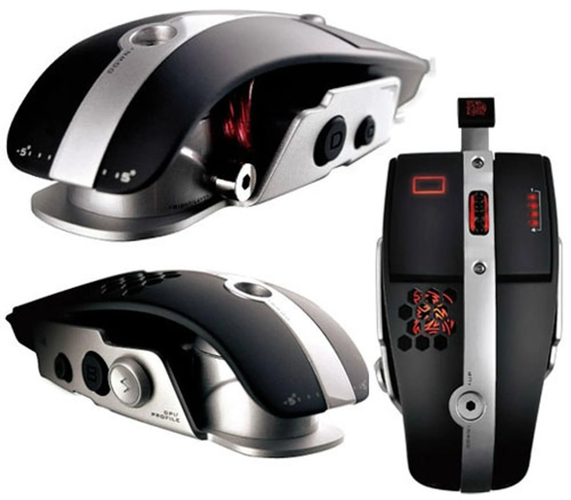 Clad in an aluminum chassis, Thermaltake's Level 10 M gaming mouse will feature an open ventilation system to keep gamers' hands cool in the heat of battle.