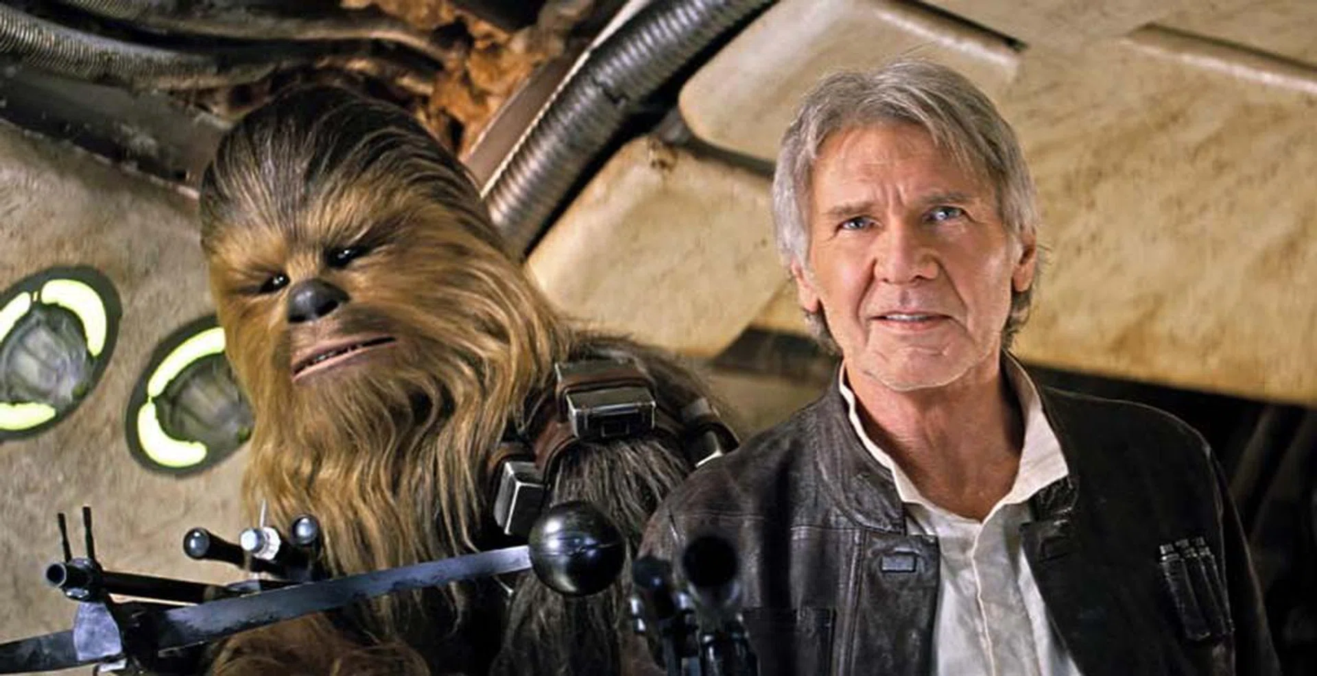 Chewbacca has aged a lot better than Han Solo.