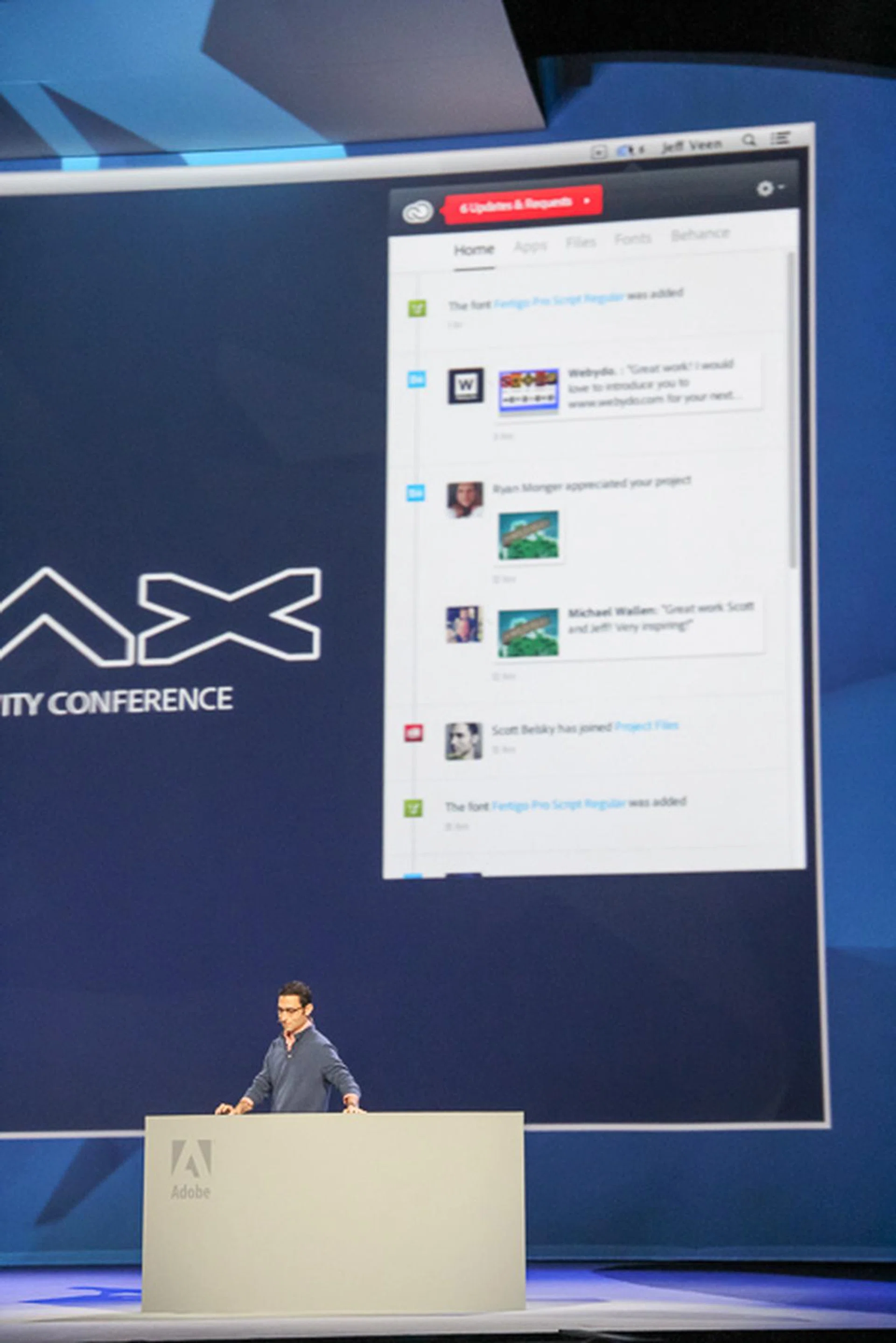 The Creative Cloud gets its own dedicated desktop app, which lets you manage files, apps as well as get Behance updates.
