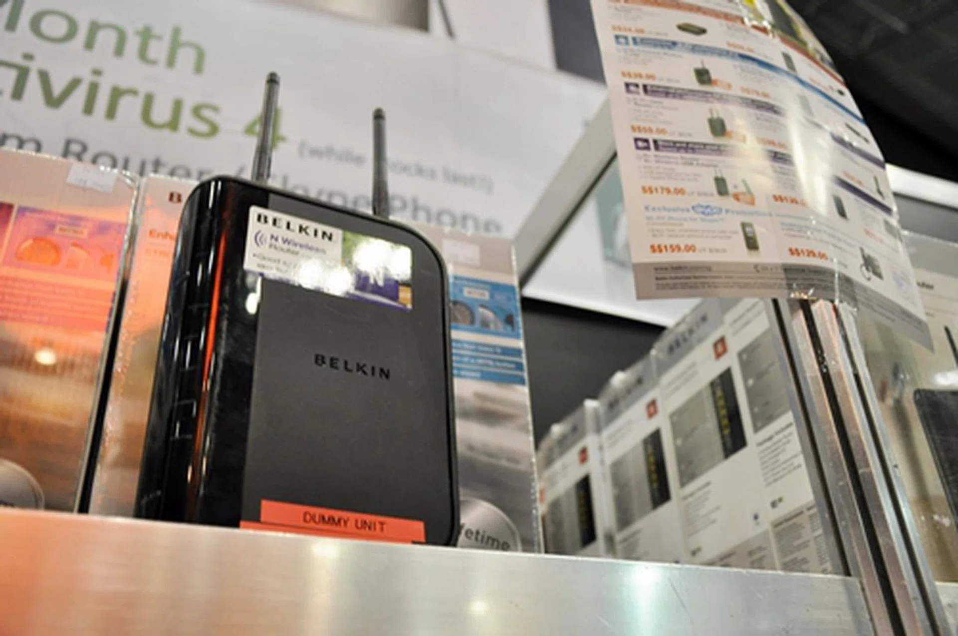 Looking for an N Wireless router? The Belkin N Wireless Router comes with AP mode, and a reconnect button. Priced at $59.