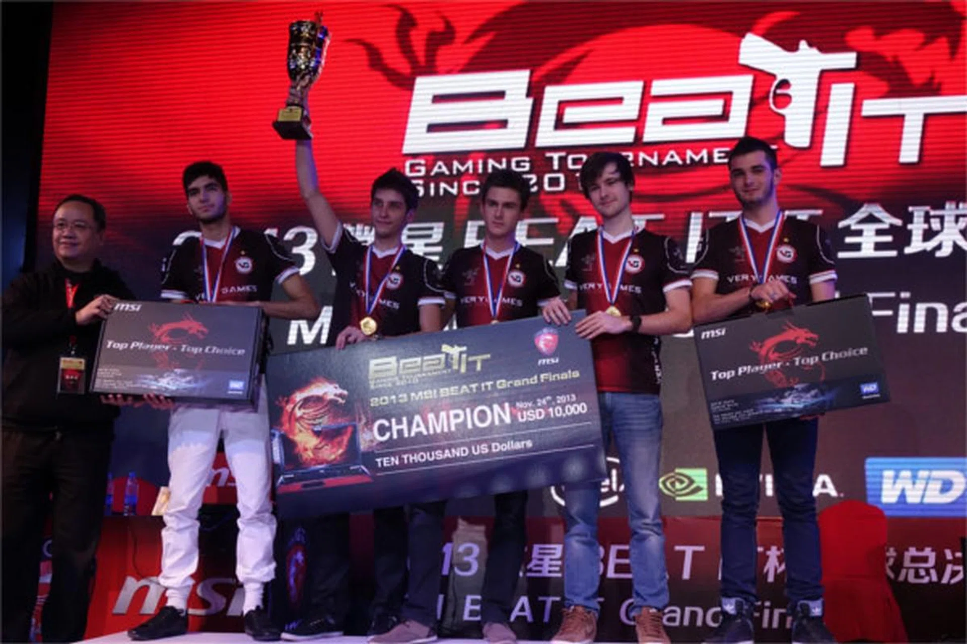 Champions VeryGames adds yet another trophy to their expanding list of accolades!