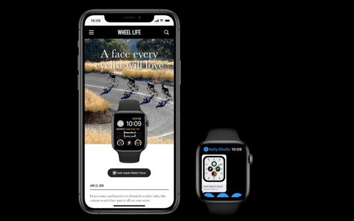 Anyone can create and share a watch face.