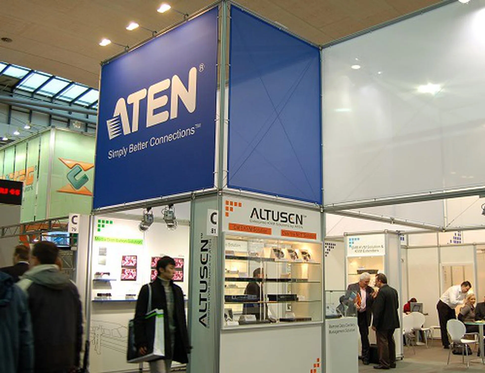  Aten's Booth.  