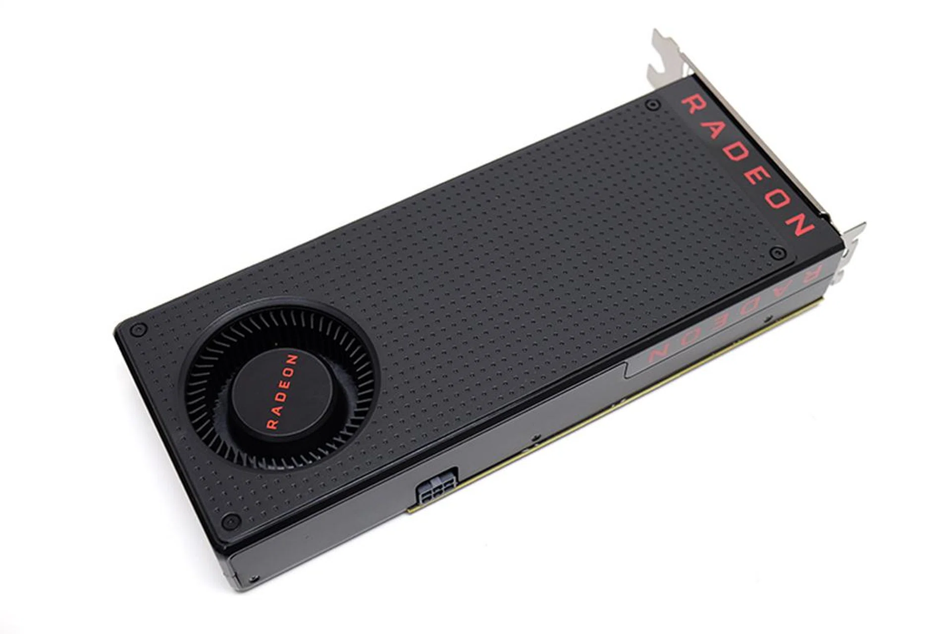 The AMD Radeon RX 480 reference card.