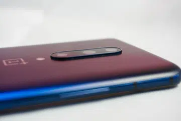 The 7 Pro has a triple camera setup.