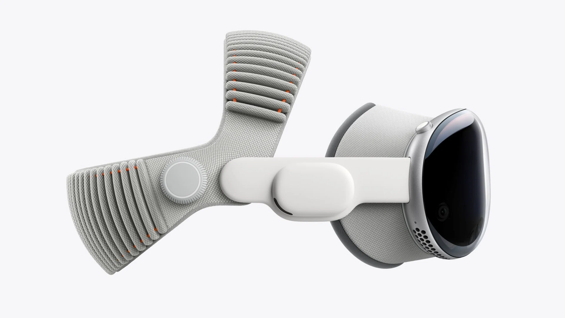 Apple Vision Pro with the new Dual Knit Band