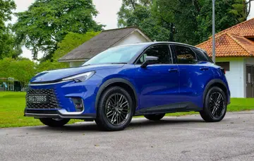 Say hi to the LBX, the smallest and most affordable Lexus in the market right now. Photo: HWZ