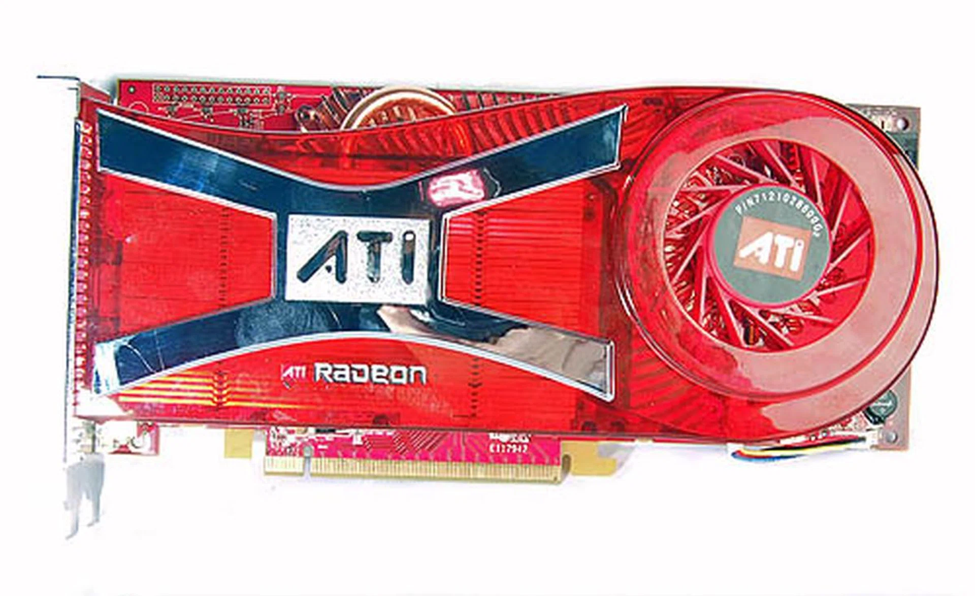 A brand new cooler for the Radeon X1950 XTX 512MB. From what we have heard, it's so much softer than the one on the Radeon X1900 XTX.