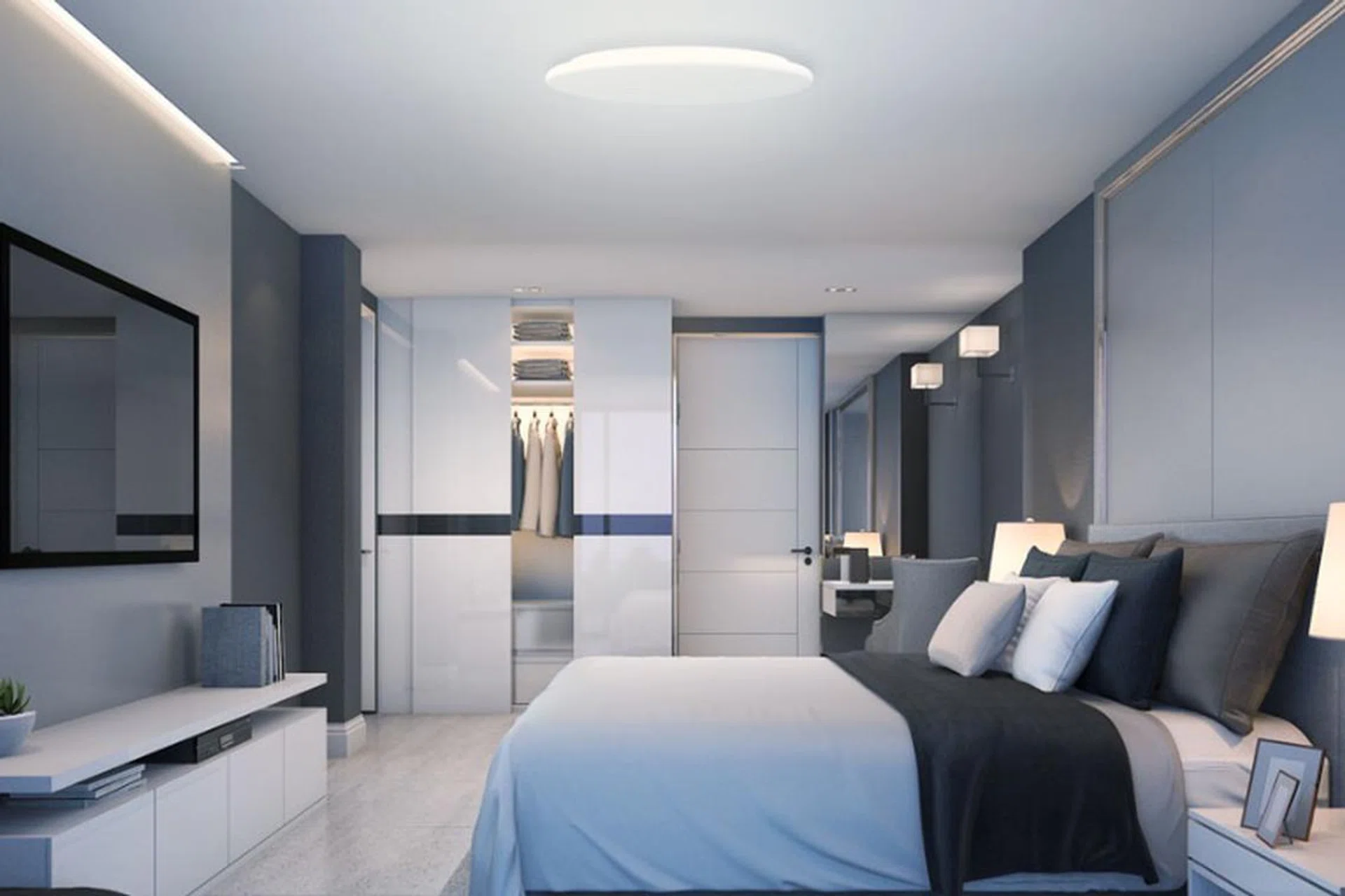 Slim and stylish to fit any room. Image courtesy of Aztech.