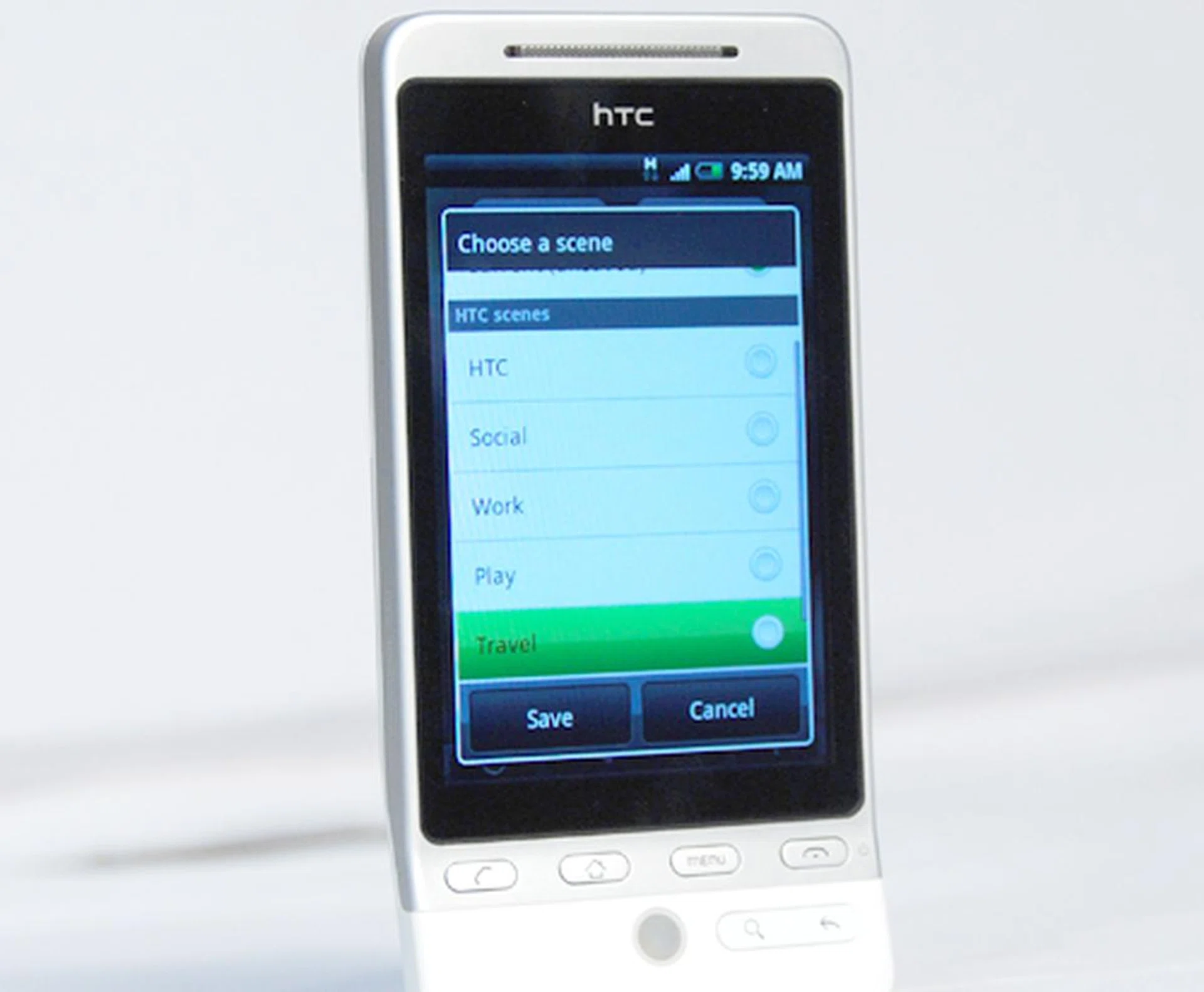 The five default scenes aren't just the only ones you are limited to, since you can also add or remove widgets of your choice and save it as a customized Scene.