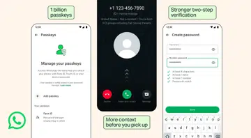 WhatsApp’s account security features.