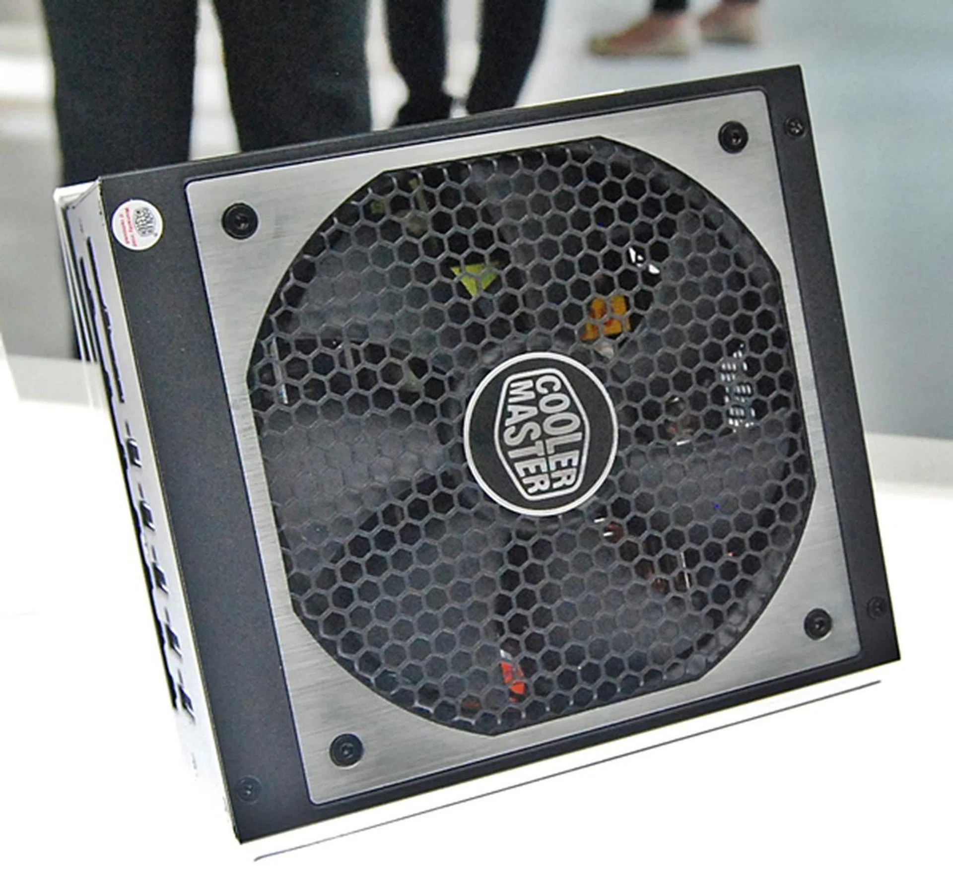 The Cooler Master V1000 PSU.