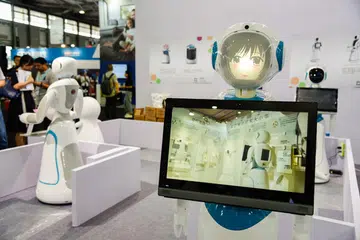 Suzhou Pangolin Robot Corp makes robots that serve as mobile information kiosks, servers that can send food and drinks at restaurants, and infotainment bots for kids.