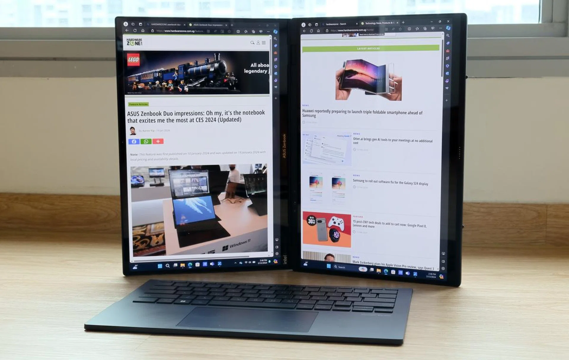 ASUS has come closer than others in creating the ultimate dual-display notebook.