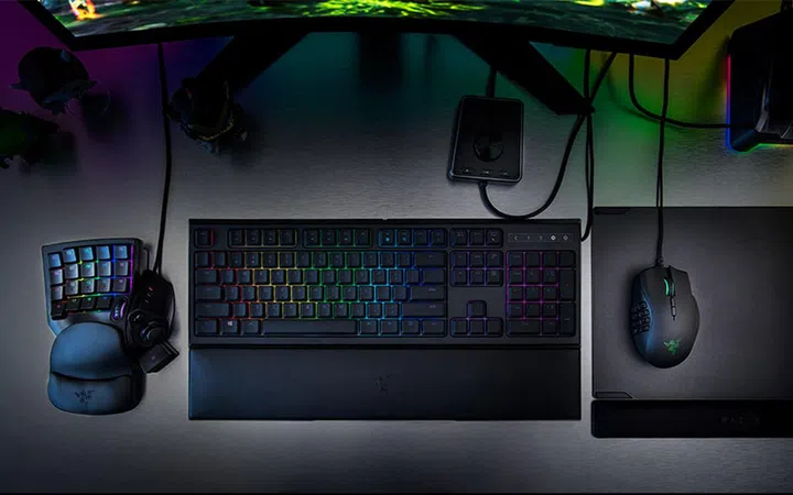 The Razer Naga Trinity and Tartarus V2 are targeted at MOBA and MMO gamers. (Image Source: Razer)