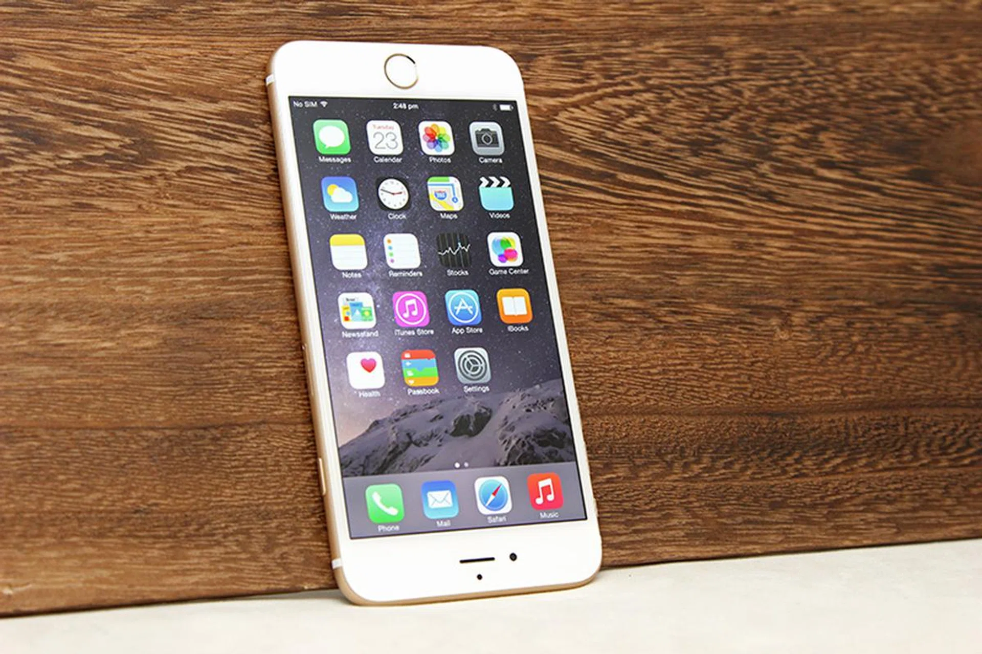 The iPhone 6 Plus is the first iPhone you can use upside down.