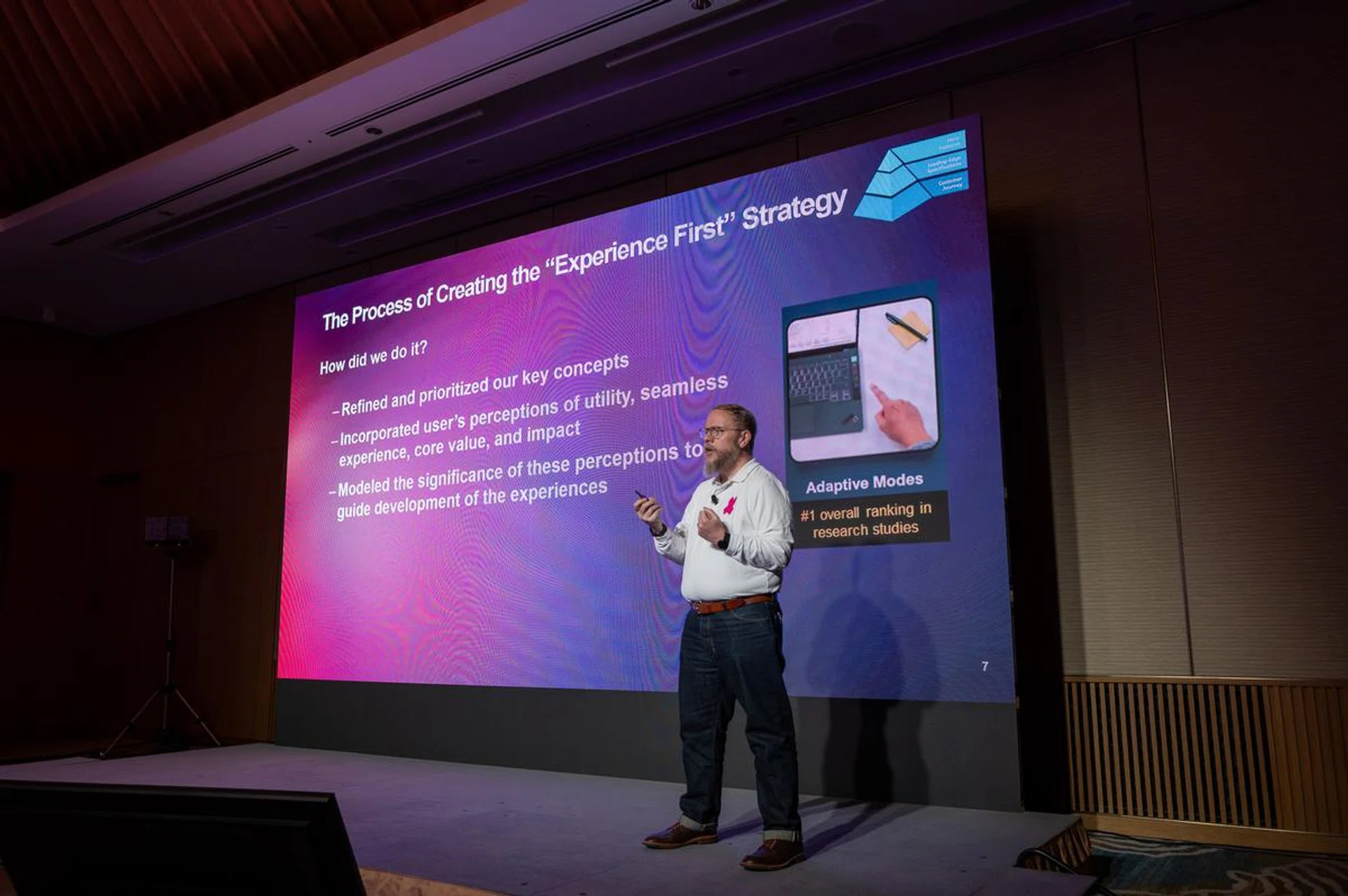 Kevin Beck, Senior Story Technologist at Lenovo’s Intelligent Devices Group. Photo: HWZ