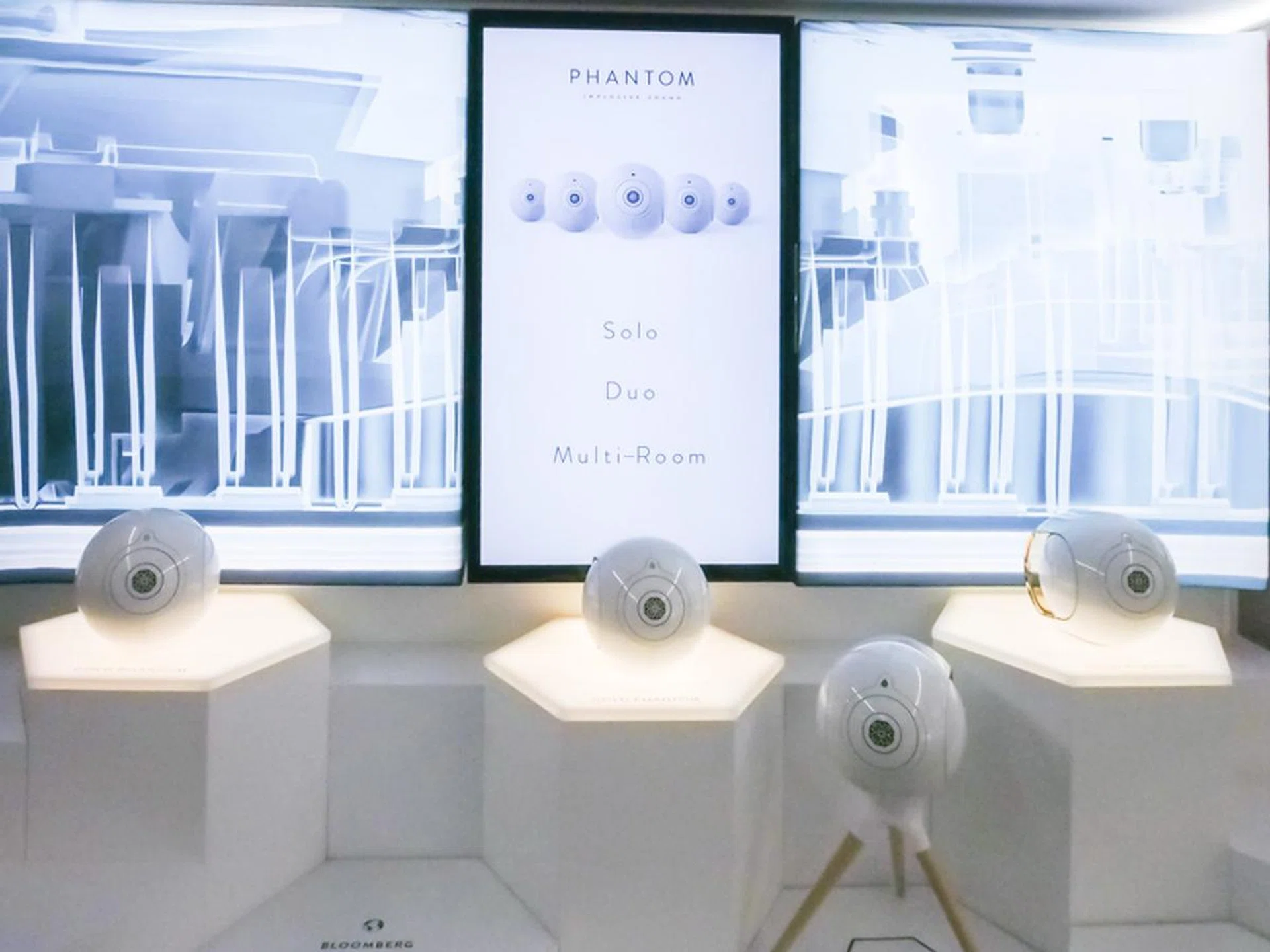 The Silver Phantoms in the listening cabin have given way to Gold Phantoms.