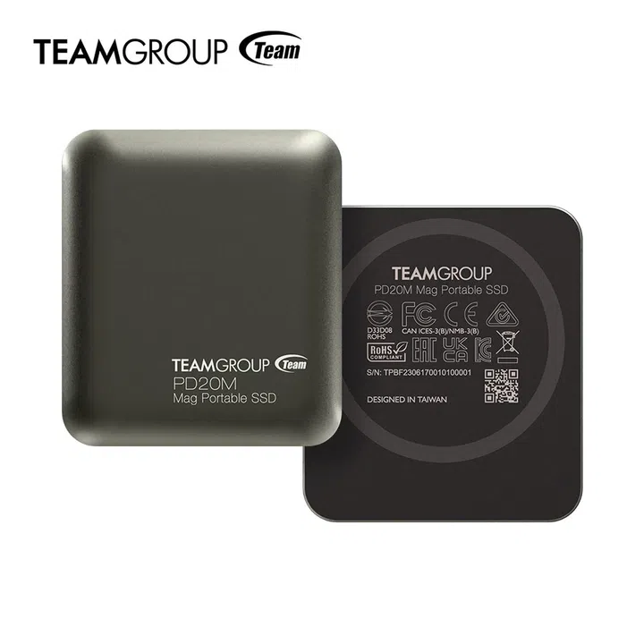 Teamgroup PD20M Mag External SSD.
