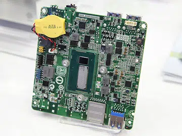 The new Intel NUC with the highly integrated U-series 4th generation Core processor.