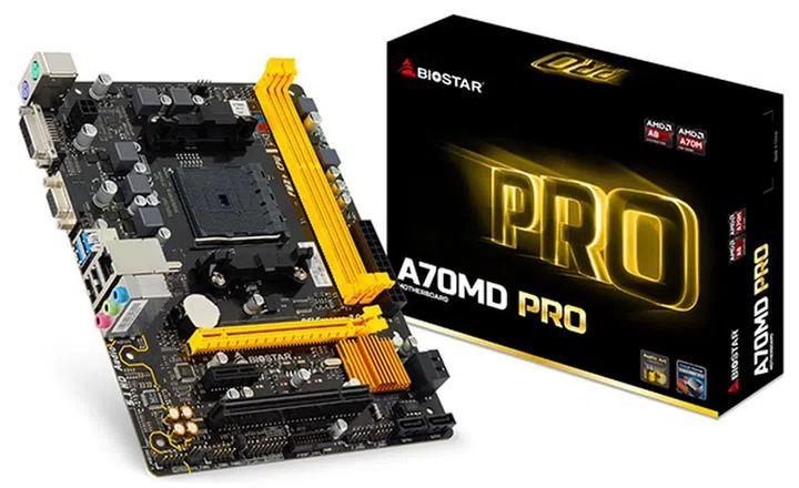 Biostar A70MD PRO motherboard