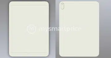 Purported CAD renders of Apple's upcoming entry-level iPad. <br>Image source: mysmartprice