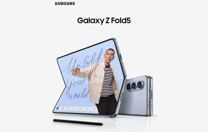 Samsung Galaxy Z Fold5.