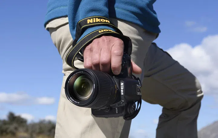 Getting the monocoque treatment means the camera is lighter than before.