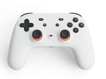 The Stadia Wi-Fi enabled game controller. Image source: Google