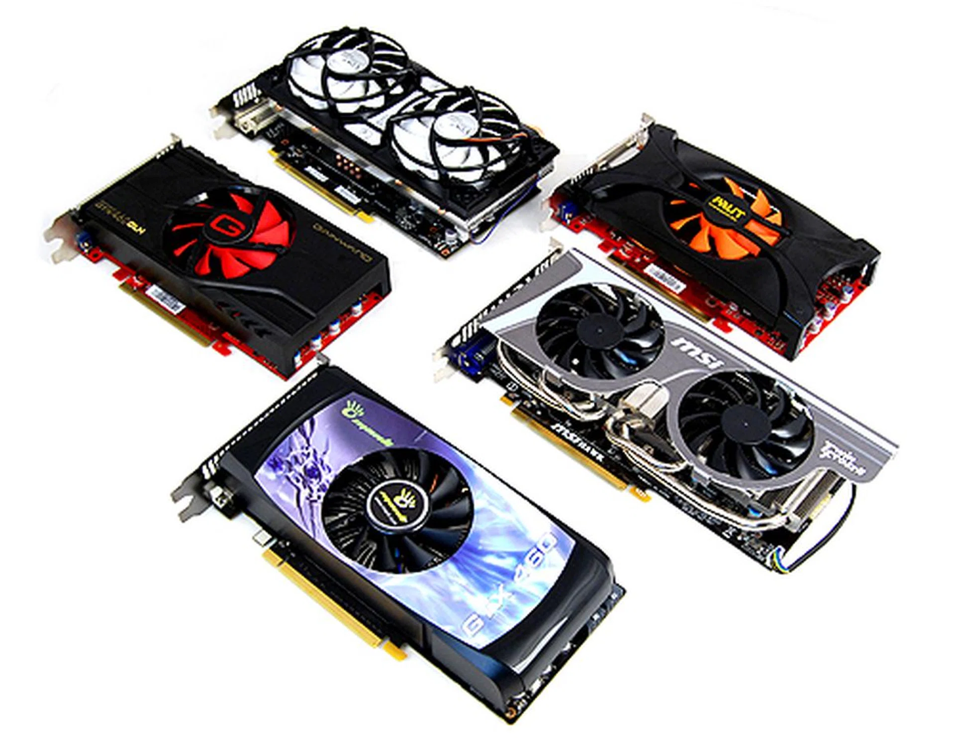 The cards all their own good points, but for us, the MSI N460GTX Hawk stands out as the best all-round performer, whereas the Palit GeForce GTX 460 Sonic Platinum offers good performance at a cut price.