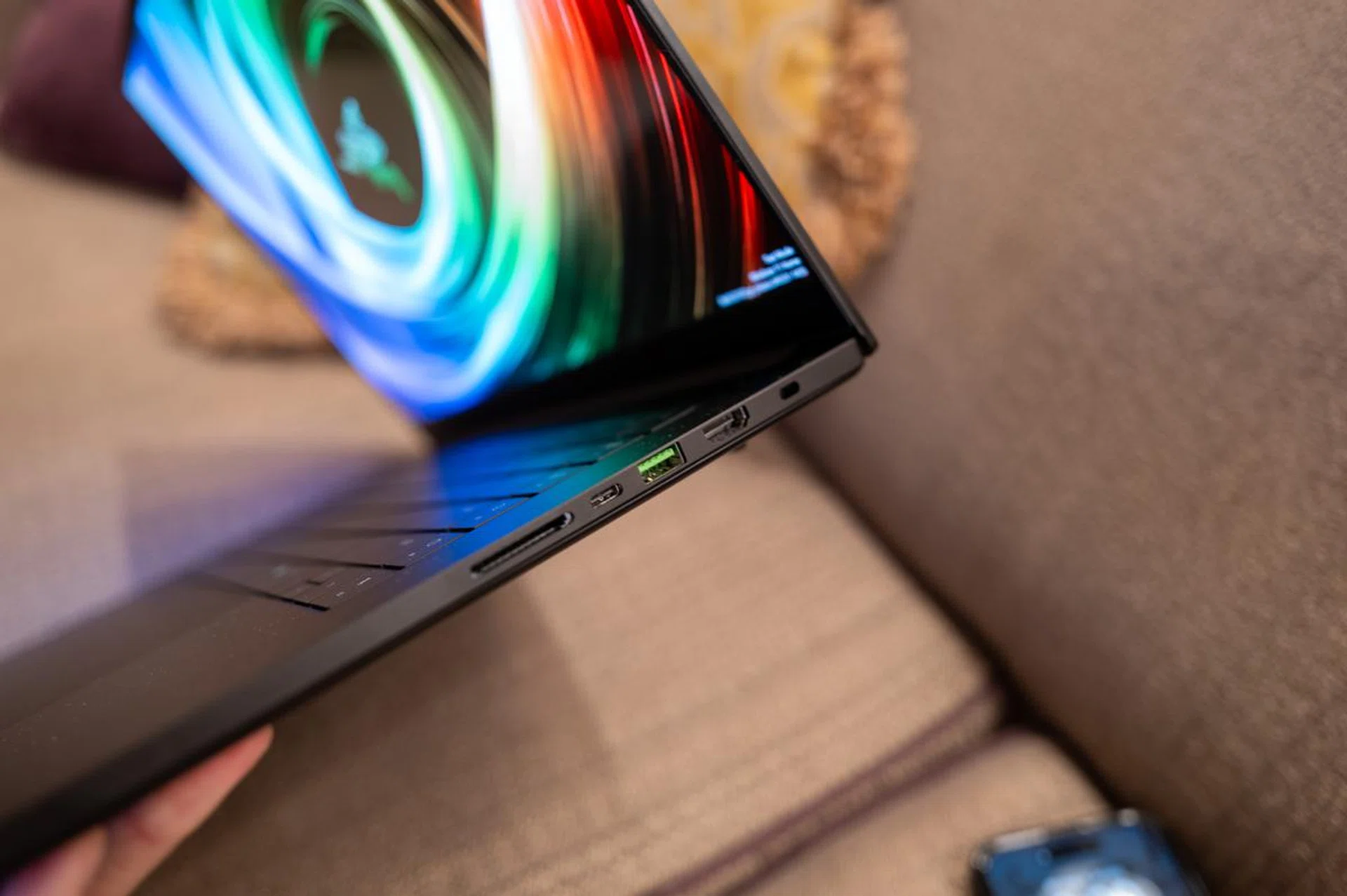 The 2025 Blade 16 comes with a good assortment of ports and connectivity. Image: HWZ