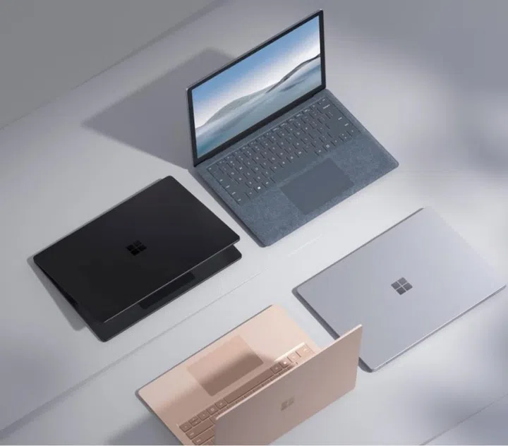 The Surface Laptop 4 comes in four colour options. <br>Image source: Microsoft