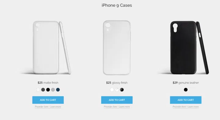 totallee cases for the Apple iPhone 9.