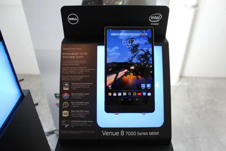 The world's thinnest tablet in all its glory.