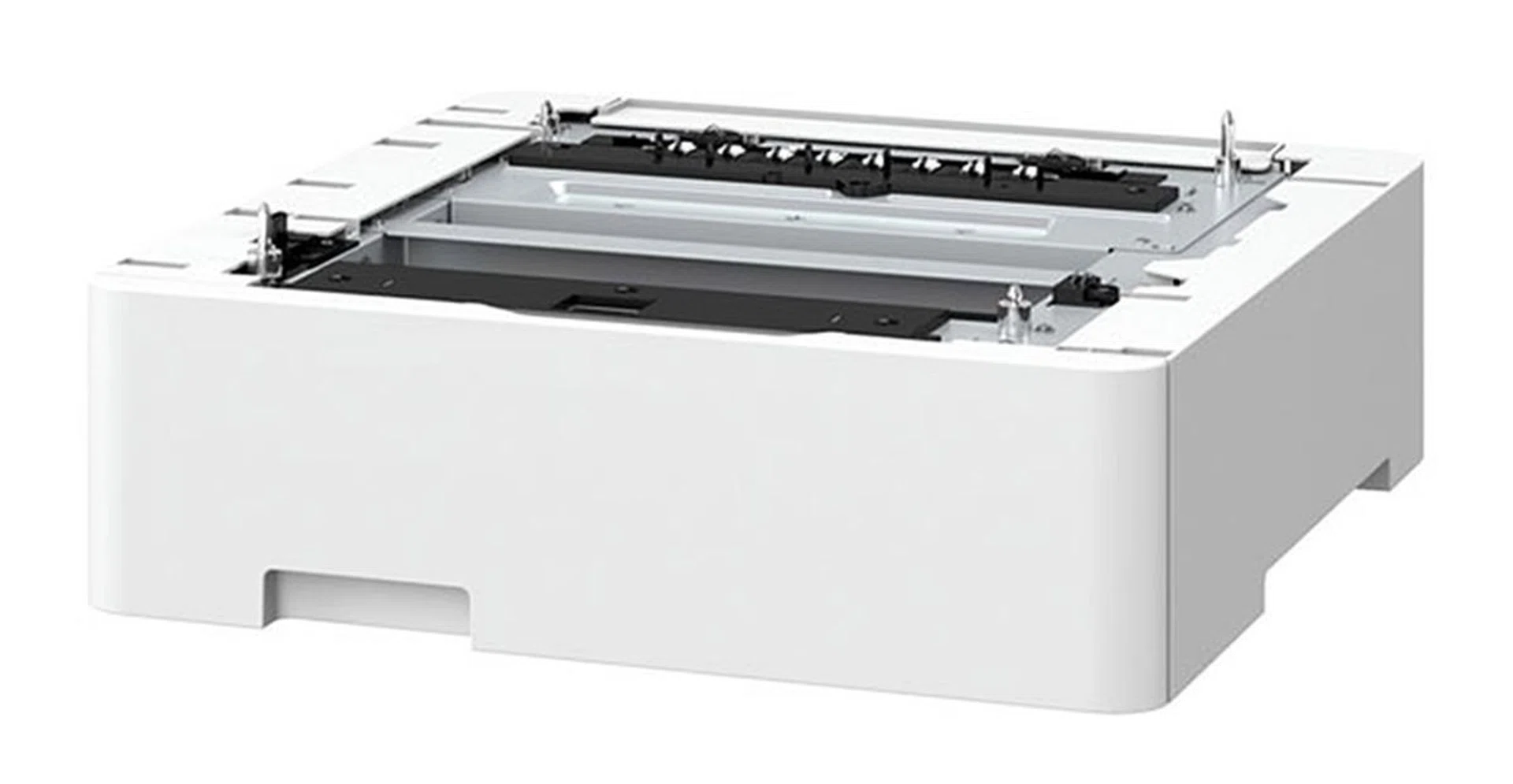 Some laser printers can be expanded with another paper tray, which is good if your needs grow down the road. This is the Canon AF1 cassette, an optional 550-sheet paper cassette that works with select imageCLASS printers such as the MF746Cx.