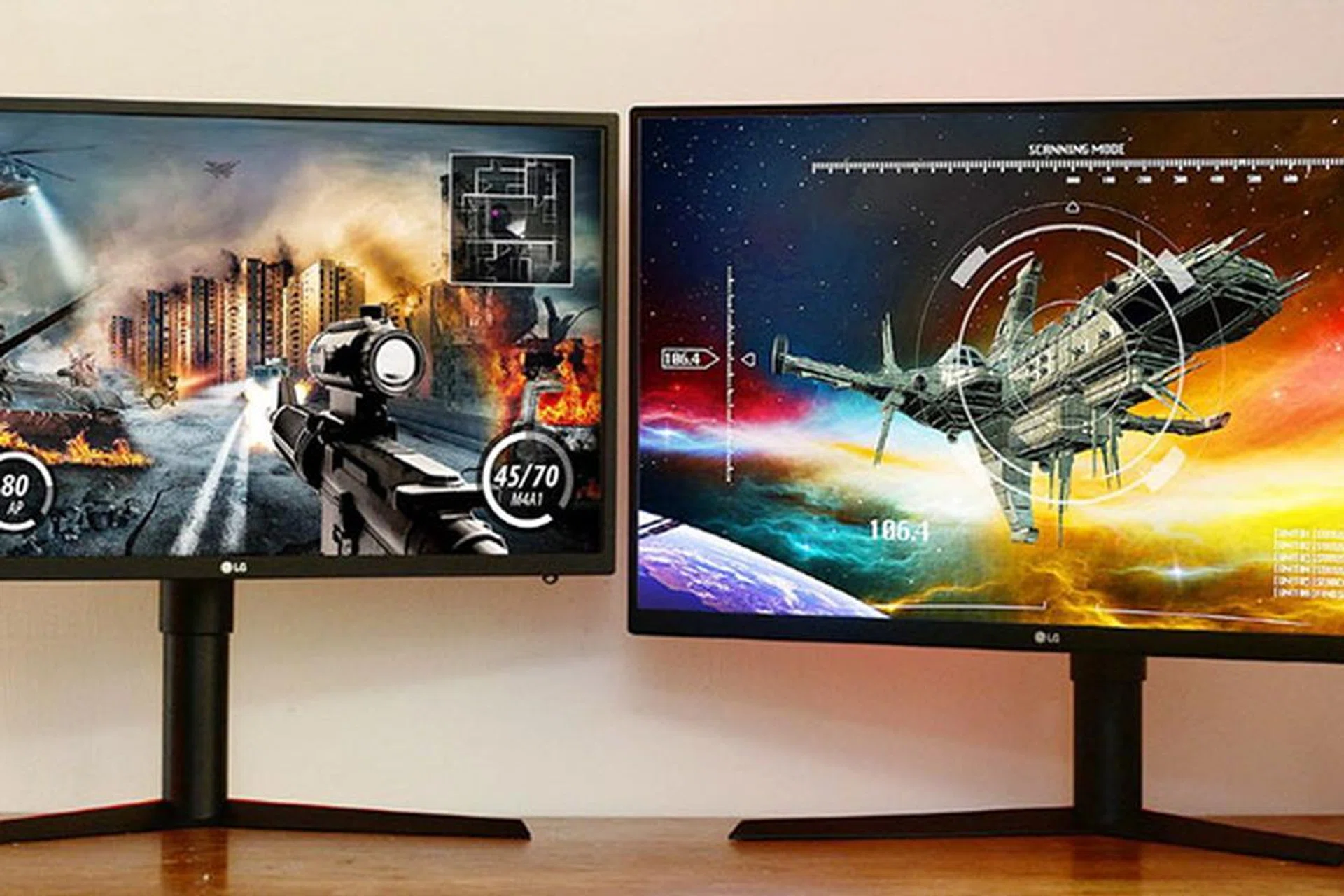 LG 27GK750 and 32GK850 gaming monitors. (Image source: LG.)