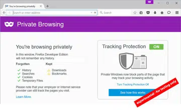 Do Not Track, enabled in FireFox.