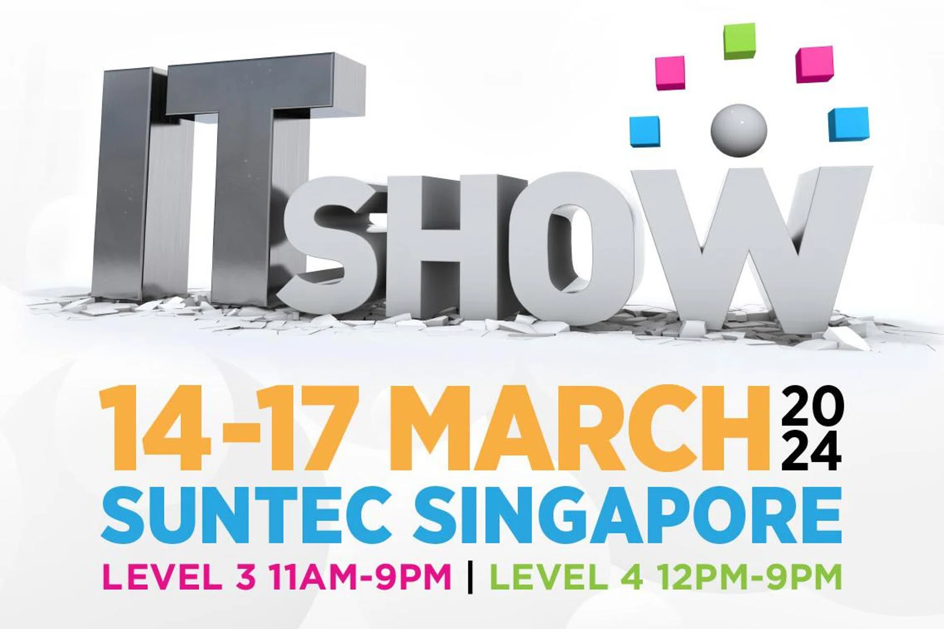 IT Show 2024 is back at Suntec.