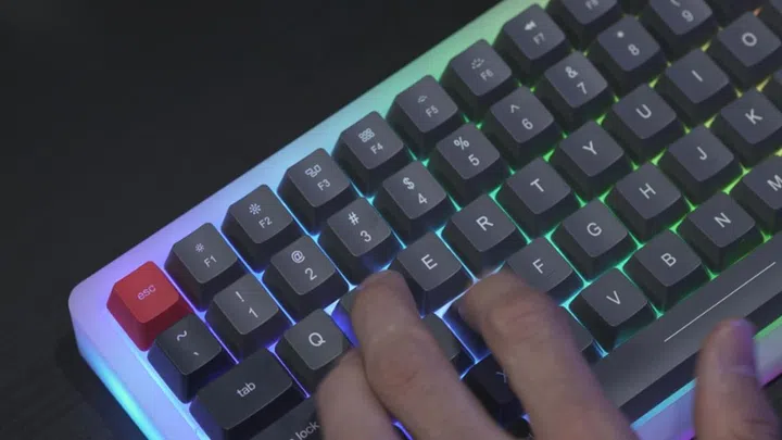 The keycaps feel like quality items. (Image source: Marsback)