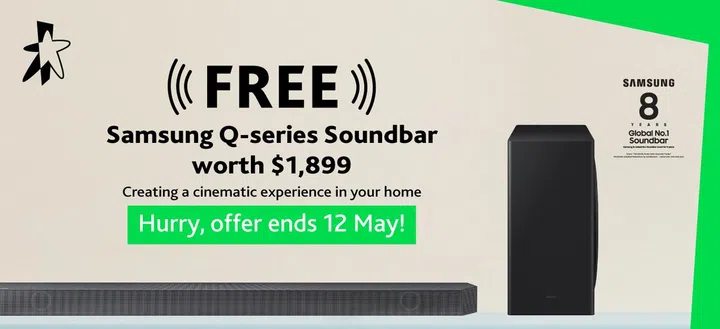 Don't wait long; such enticing offers are rare. (Image Source: StarHub)